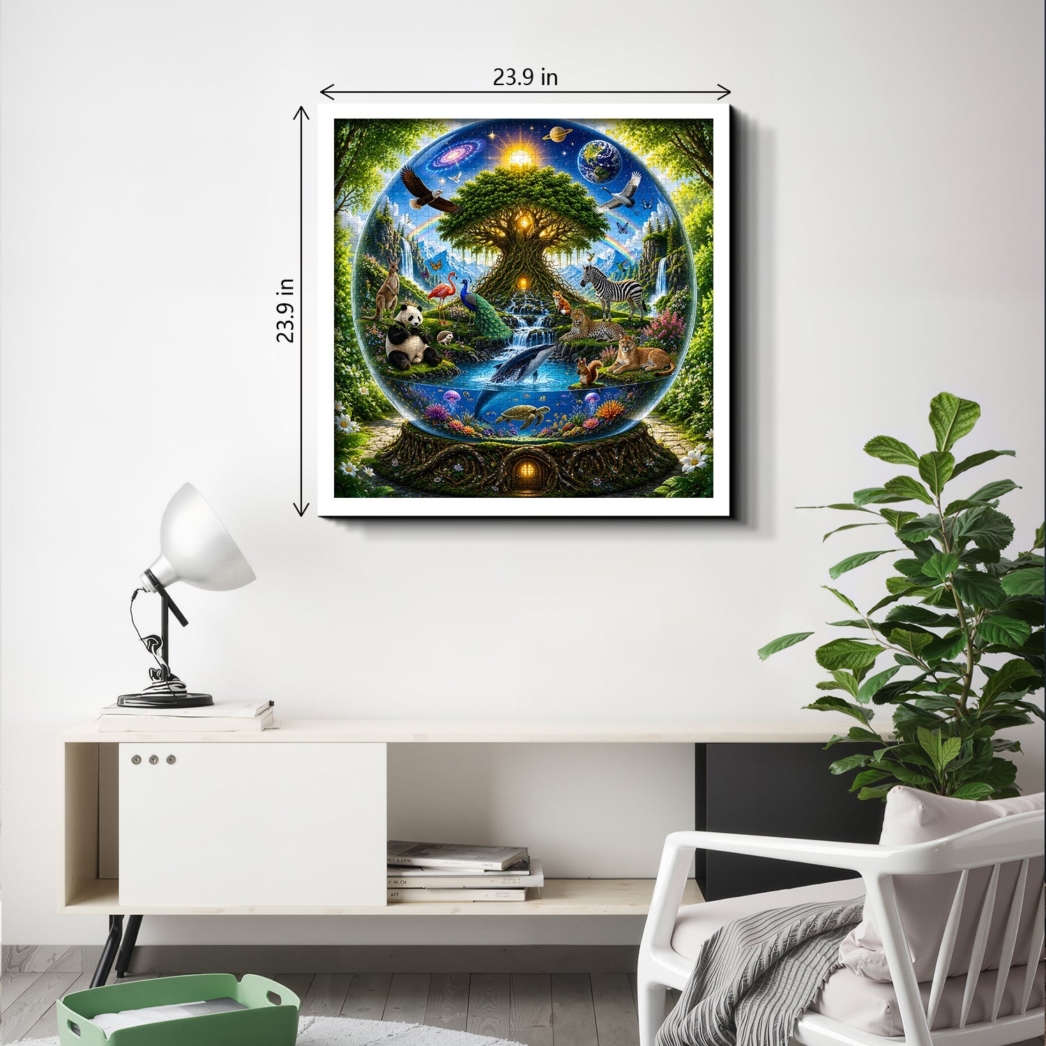 Cosmic Eden Jigsaw Puzzle 1000 Pieces