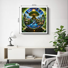 Cosmic Eden Jigsaw Puzzle 1000 Pieces
