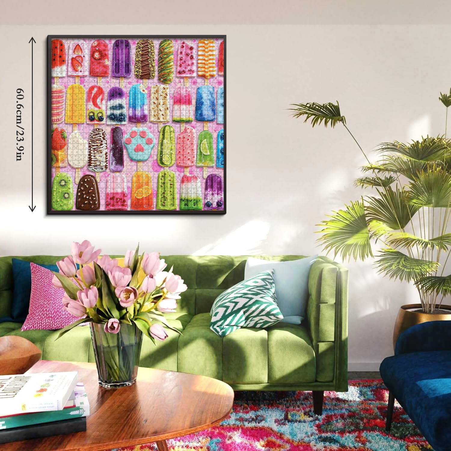 Popsicle Garden Jigsaw Puzzle 1000 Pieces