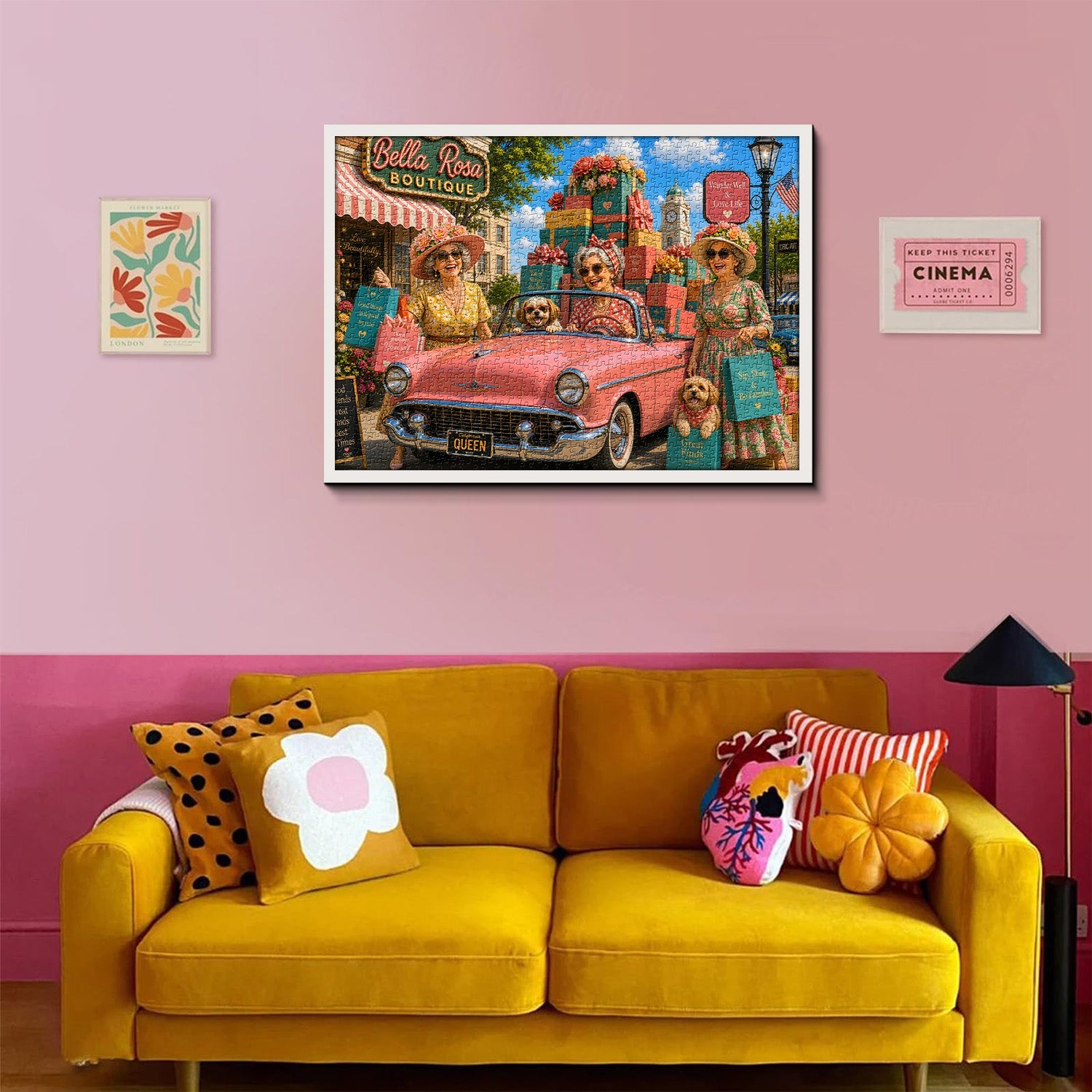 Happy Shopping Jigsaw Puzzle 1000 Piece