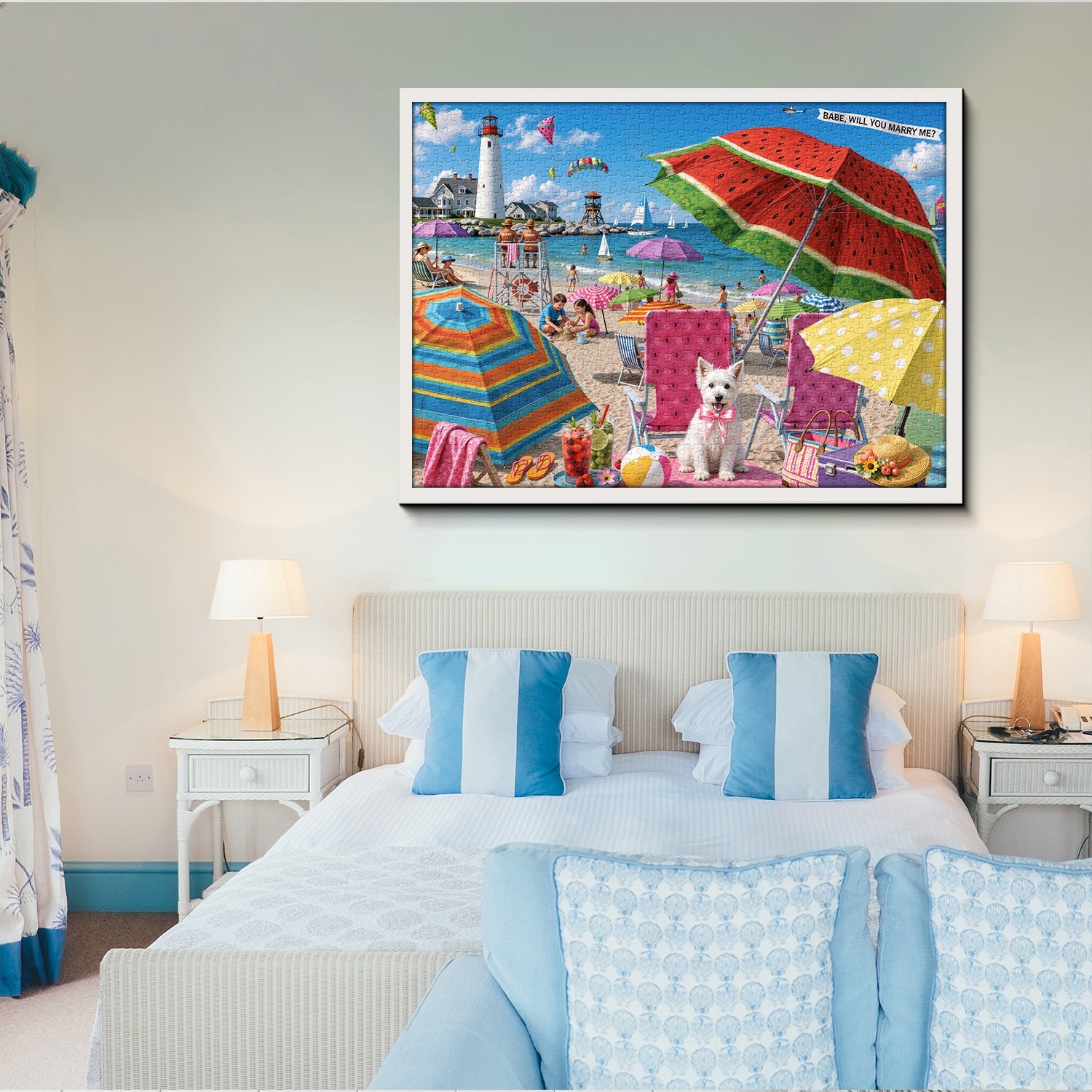 Summer Beach Rush Jigsaw Puzzle 1000 Pieces