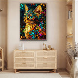 Mystic Floral Cat Jigsaw Puzzles 1000 Piece