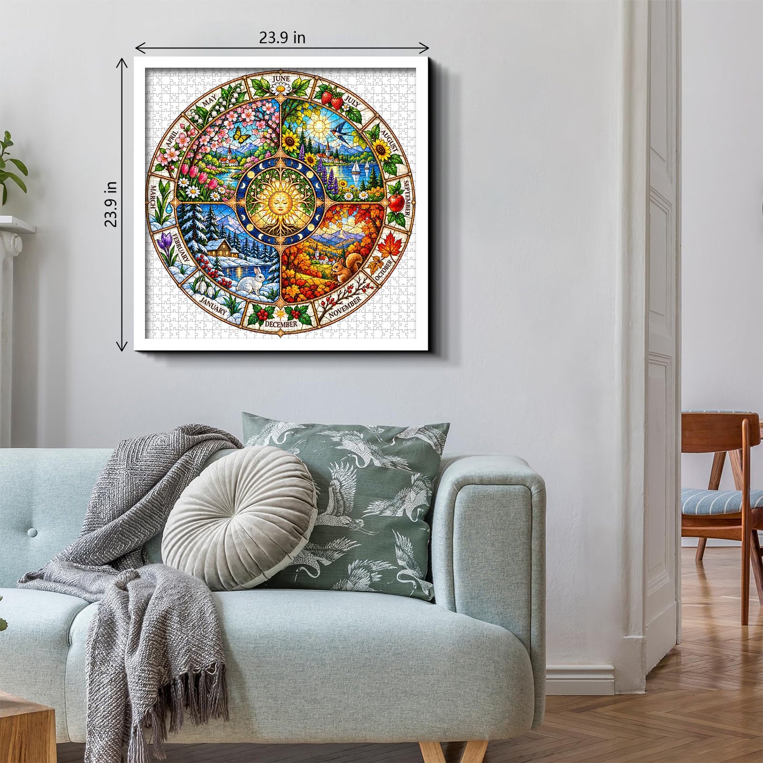 The Wheel of Life Jigsaw Puzzle 1000 Pieces