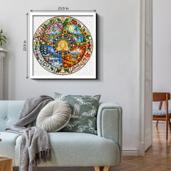 The Wheel of Life Jigsaw Puzzle 1000 Pieces
