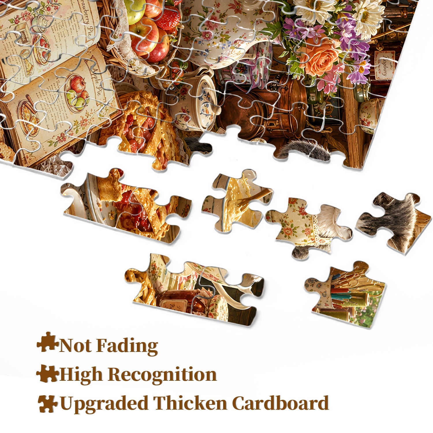 Cat's Baking Time Jigsaw Puzzle 1000 Pieces