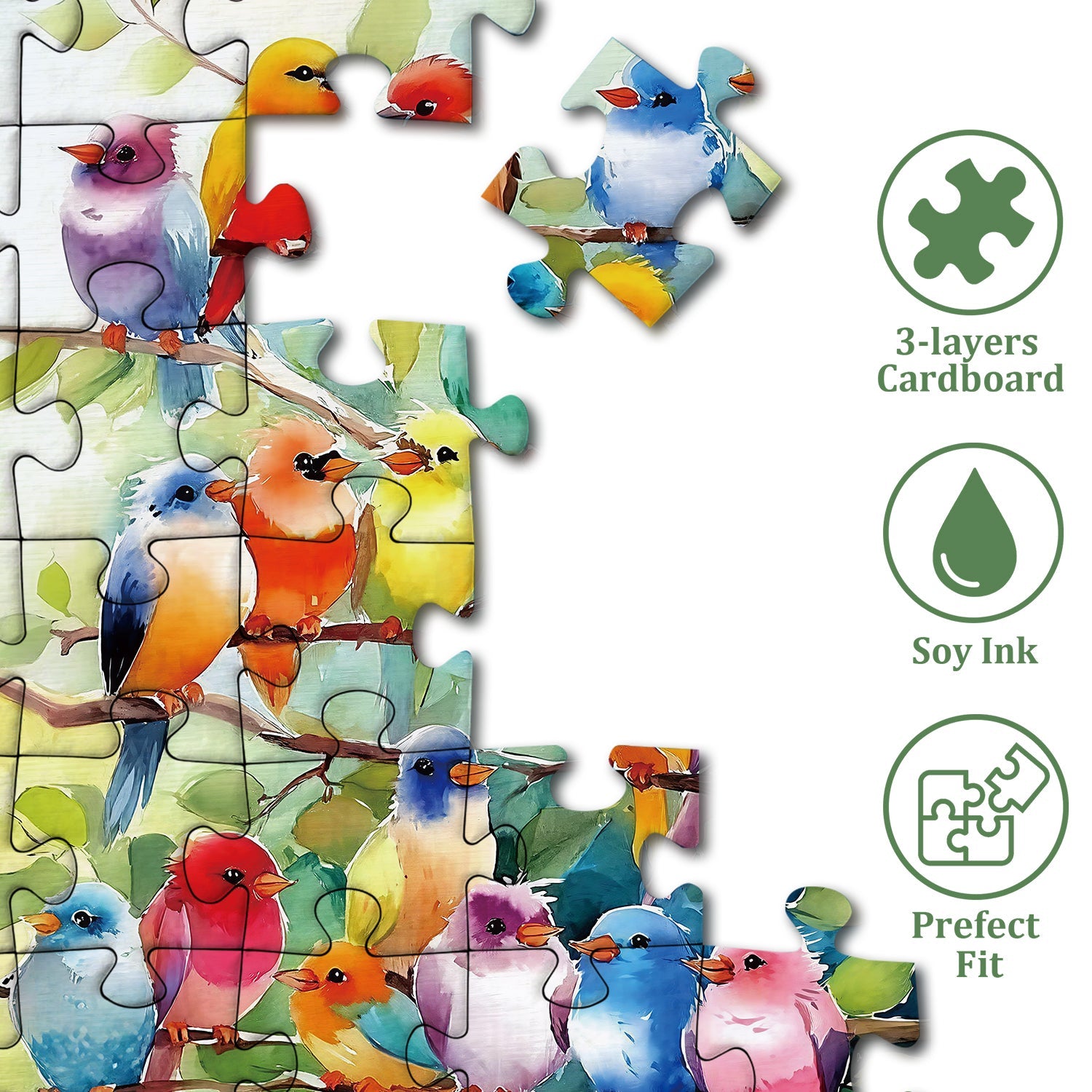 Birds Party Jigsaw Puzzle 1000 Pieces