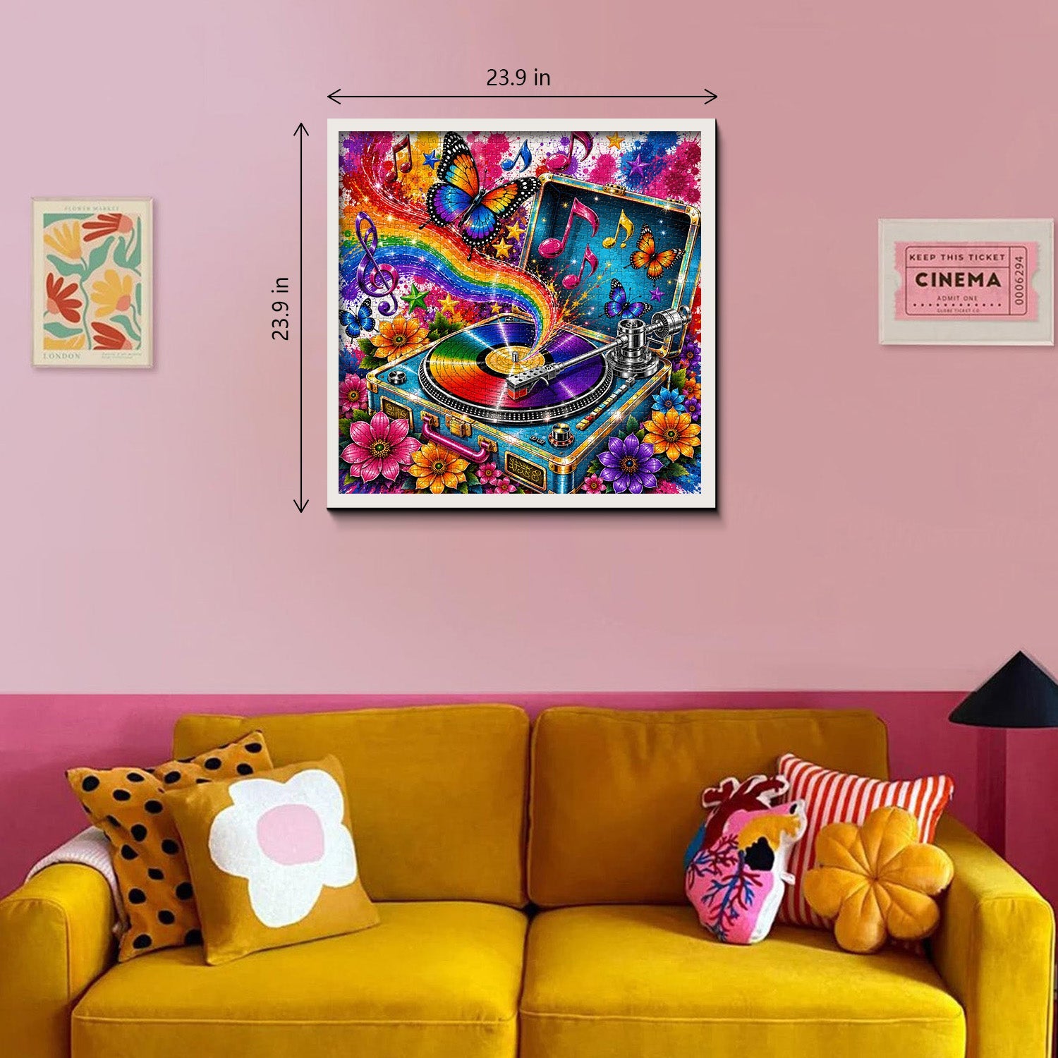 Rainbow Melody Jigsaw Puzzle 1000 Piece
