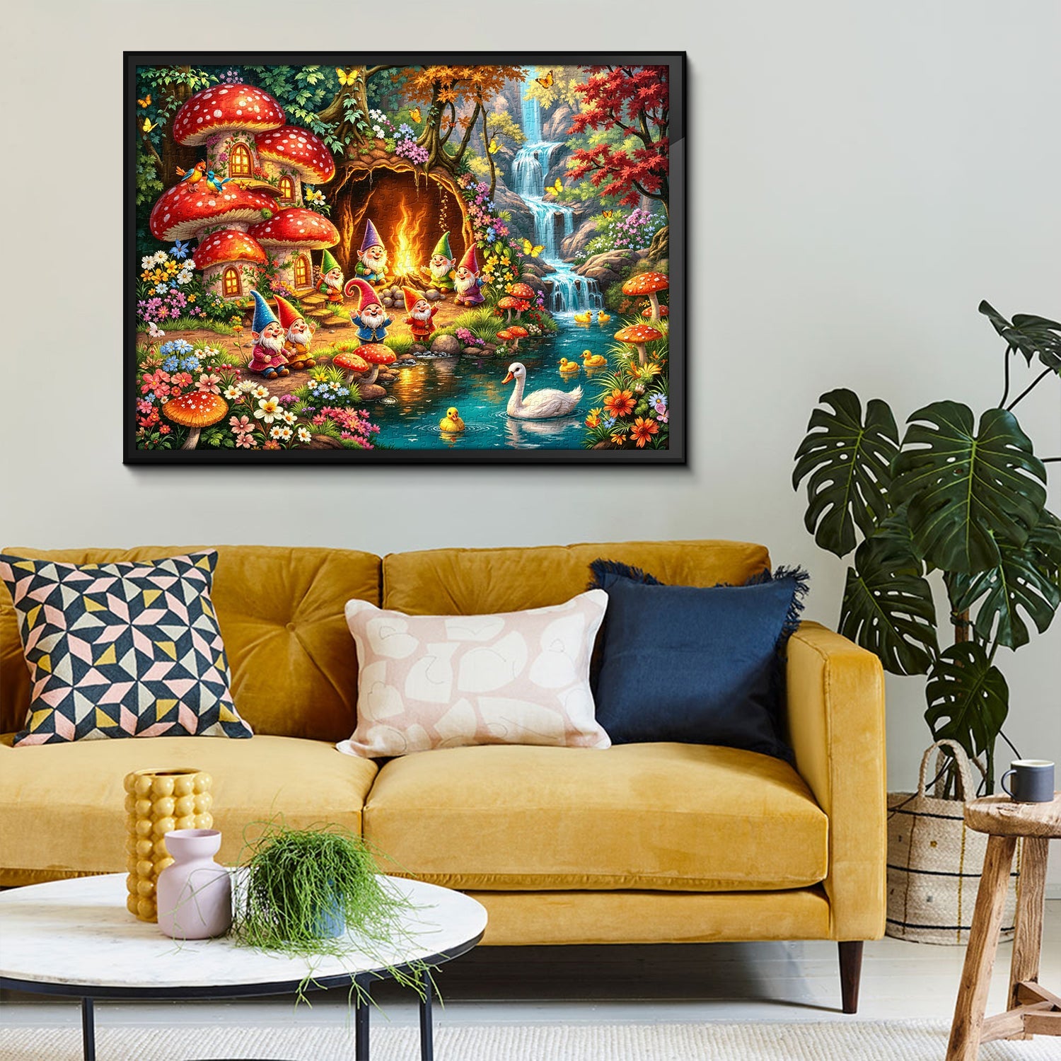 Little Dwarf Forest Party Jigsaw Puzzle 1000 Pieces