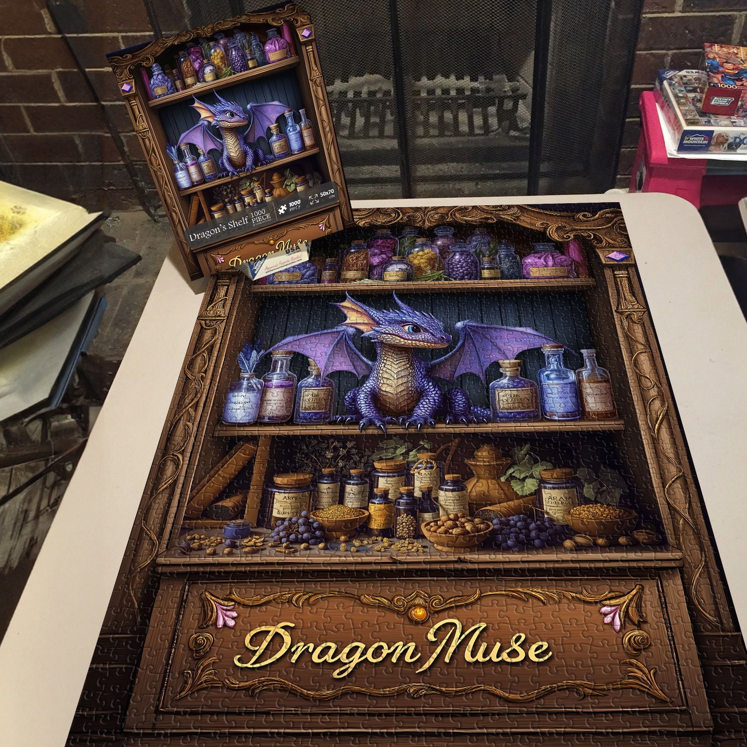 Dragon’s Shelf Jigsaw Puzzle 1000 Pieces