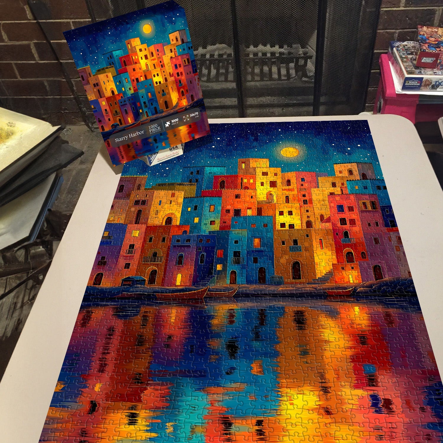 Starry Harbor Jigsaw Puzzle 1000 Pieces