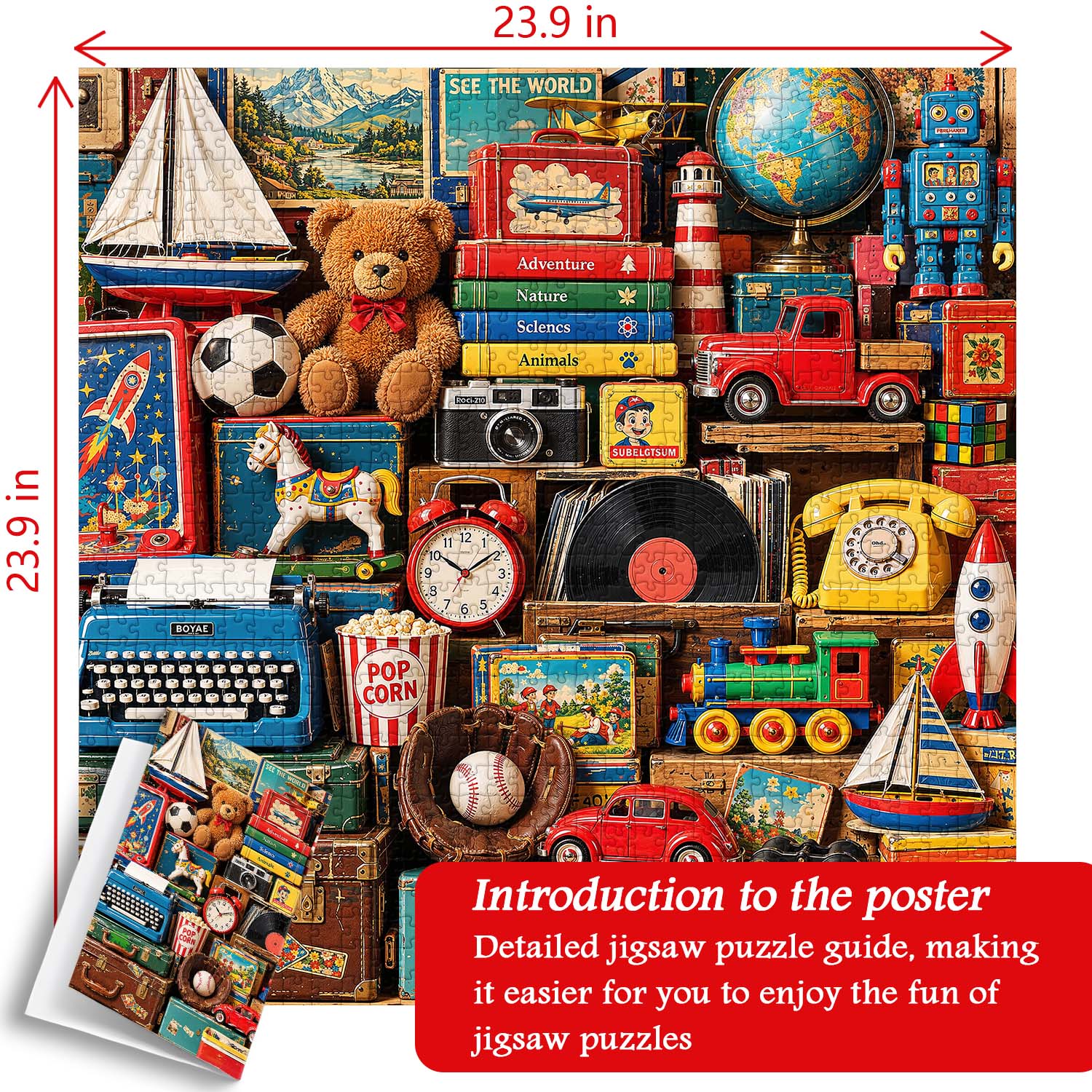 Toy Memories Jigsaw  Puzzle 1000 Piece