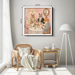 Animal Tea Time Jigsaw Puzzle 1000 Piece