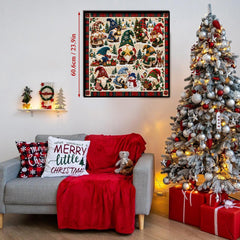 Winter Gnomes Gathering Jigsaw Puzzle 1000 Pieces