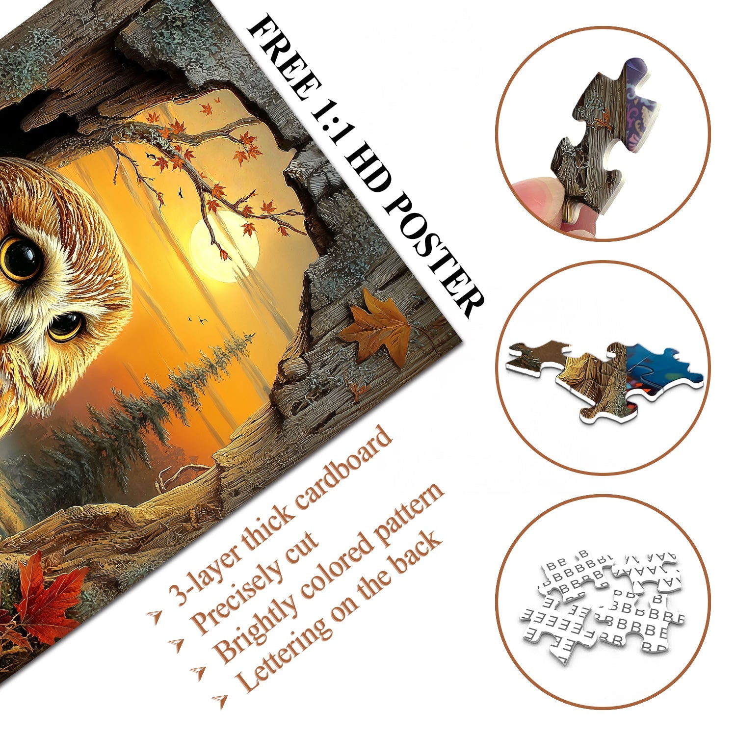 Autumn Glow Jigsaw Puzzle 1000 Pieces