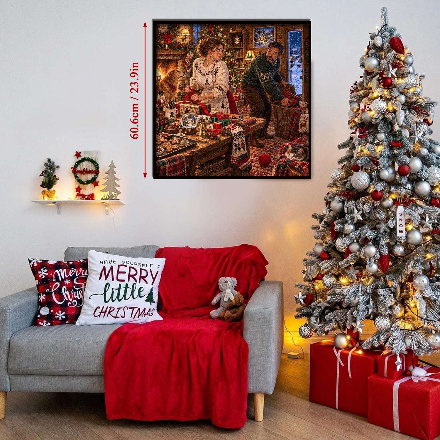 Secret Christmas Surprise Jigsaw Puzzle 1000 Piece