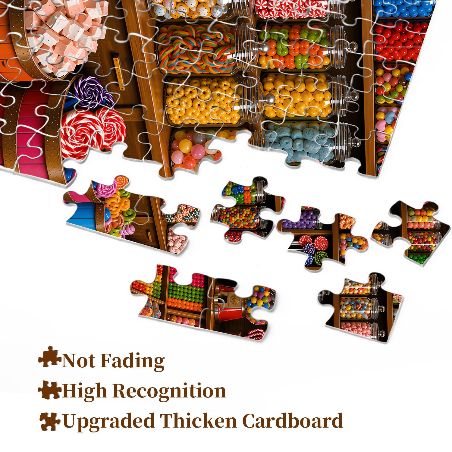 Candy Shop Pup Jigsaw Puzzle 1000 Pieces
