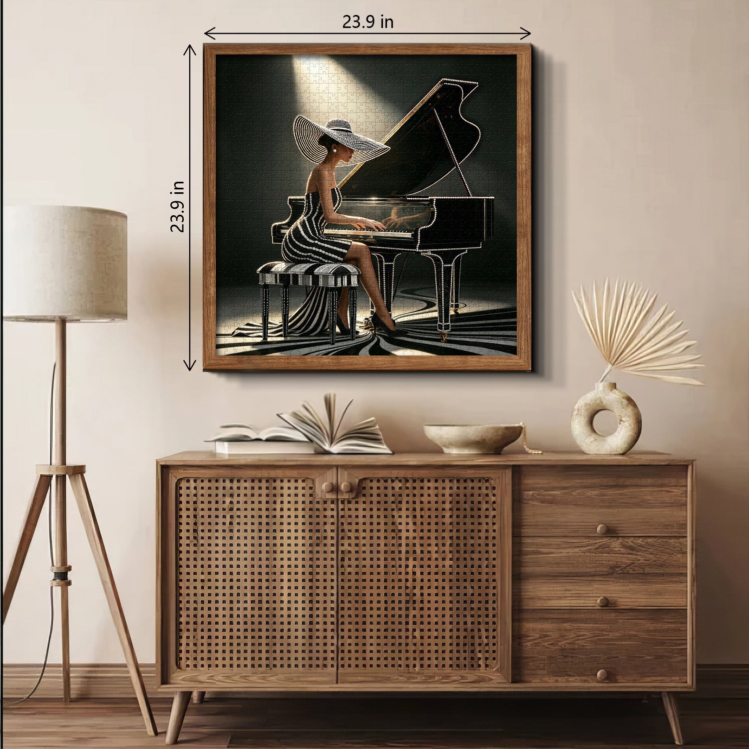 Spotlight Pianist Jigsaw Puzzle 1000 Piece