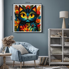 Color Bloom Cat Jigsaw Puzzle 1000 Pieces