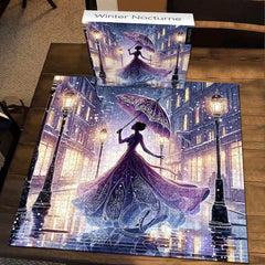 Winter Nocturne Jigsaw Puzzle 1000 Piece