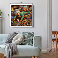Tired Grandma Jigsaw Puzzle 1000 Pieces