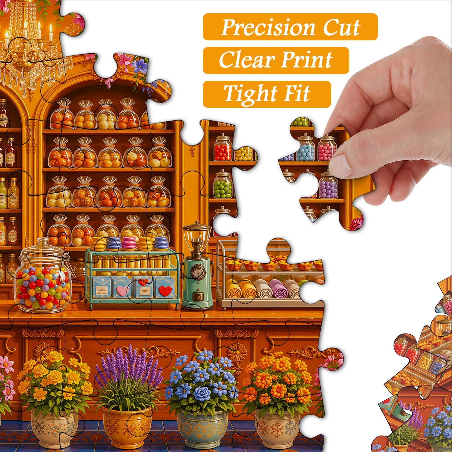 Floral Sweet Haven Jigsaw Puzzle 1000 Piece