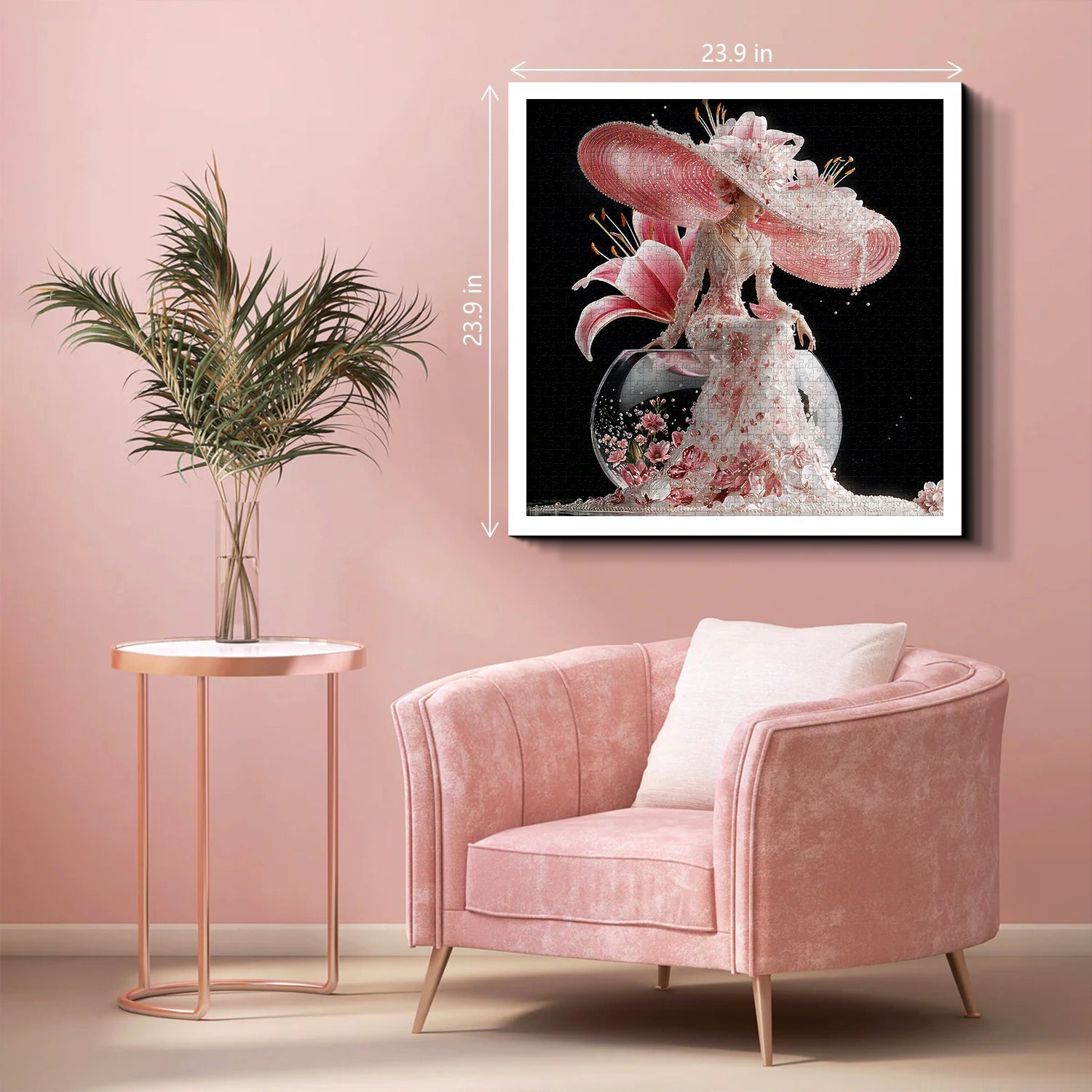 Puzzle de 1000 pièces Lily Blush