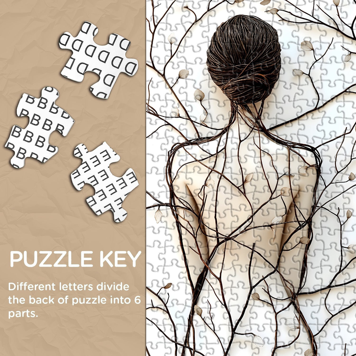 Branch Silhouette Jigsaw Puzzles 1000 Pieces