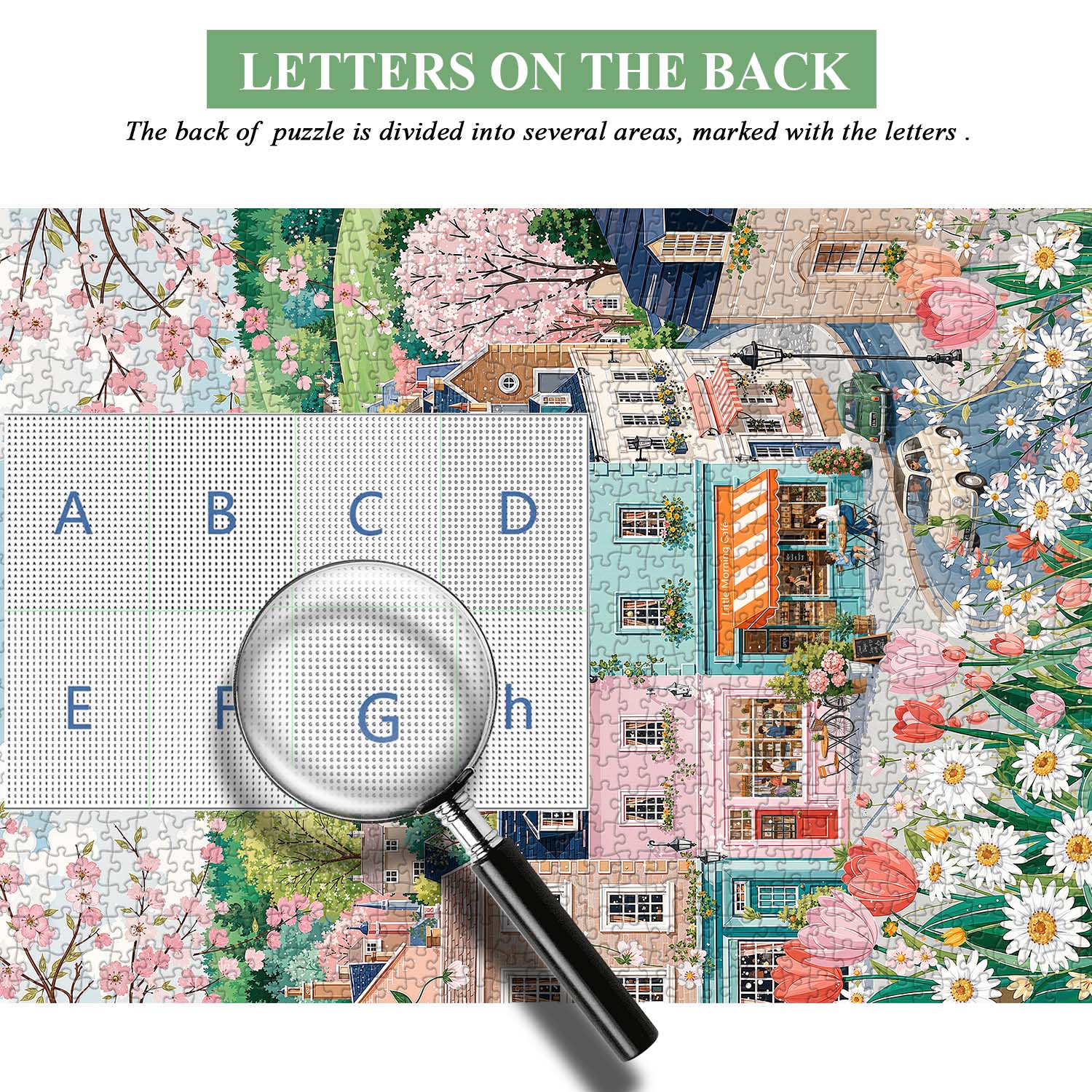 Spring Village Jigsaw Puzzle 1000 Piece