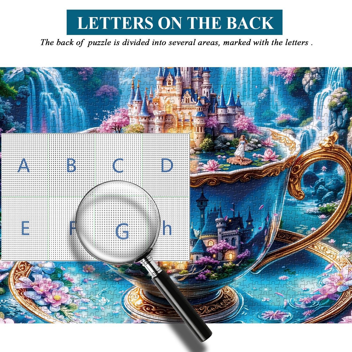 Teacup Wonderland Jigsaw Puzzle 1000 Pieces