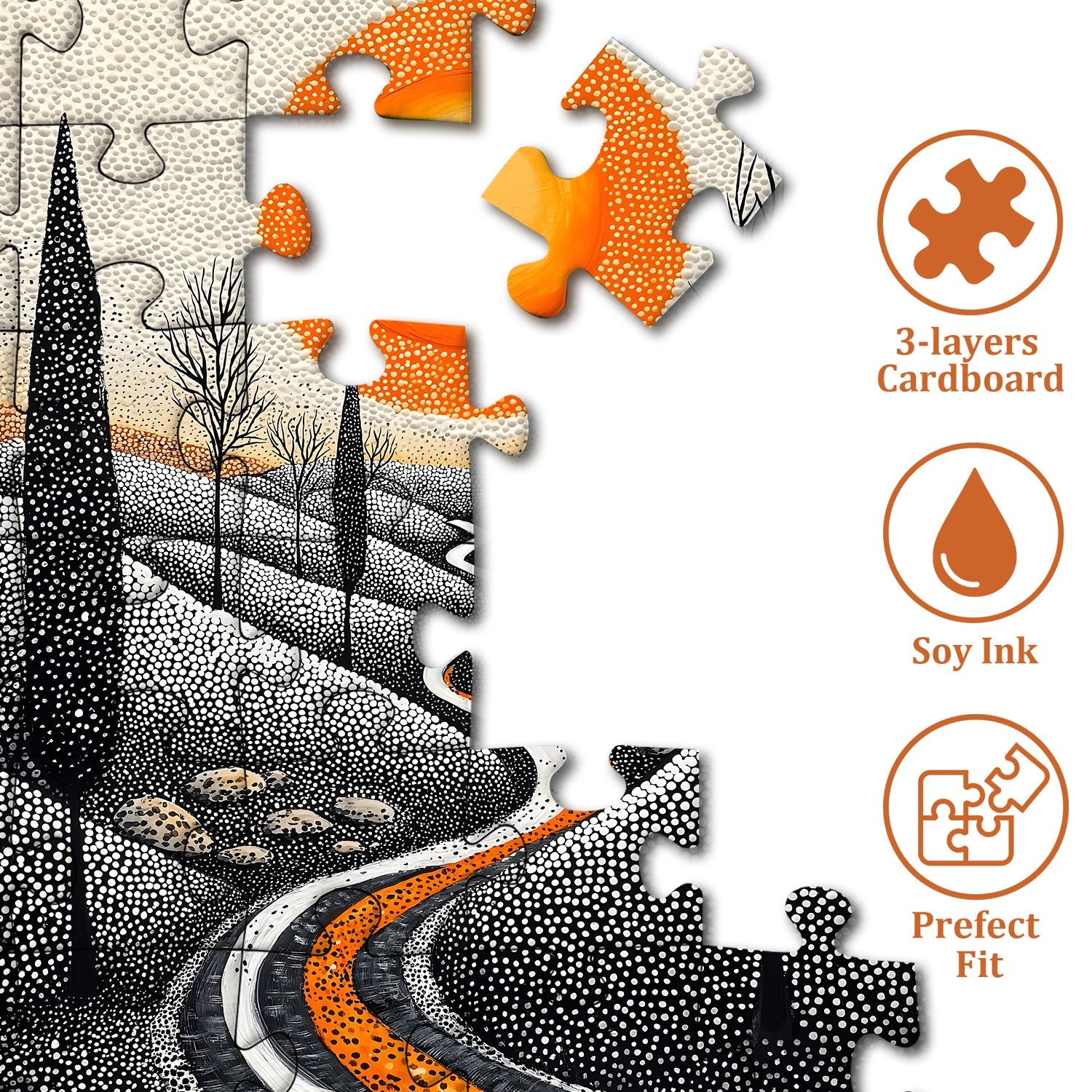 Sun Path Jigsaw Puzzle 1000 Pieces