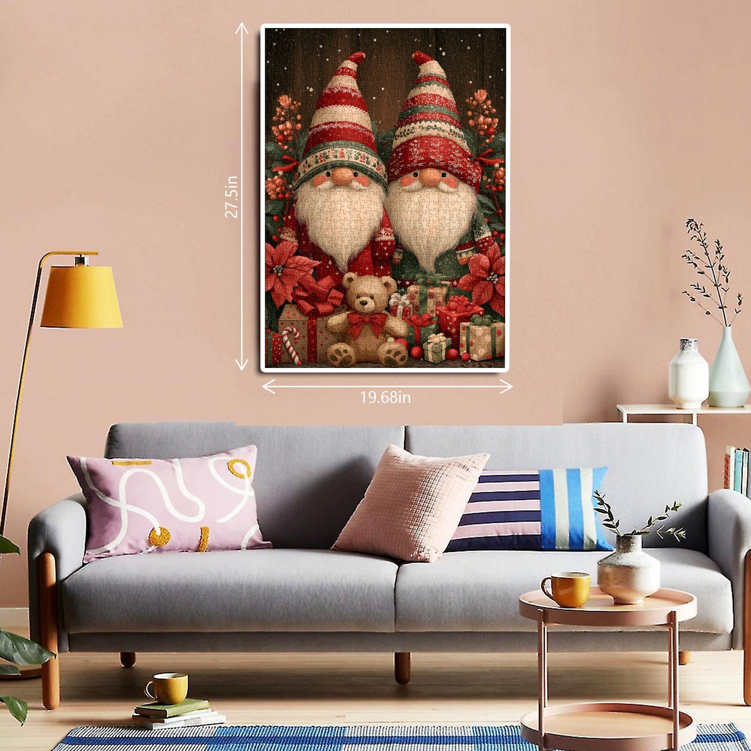 Christmas Gnomes Jigsaw Puzzles 1000 Pieces