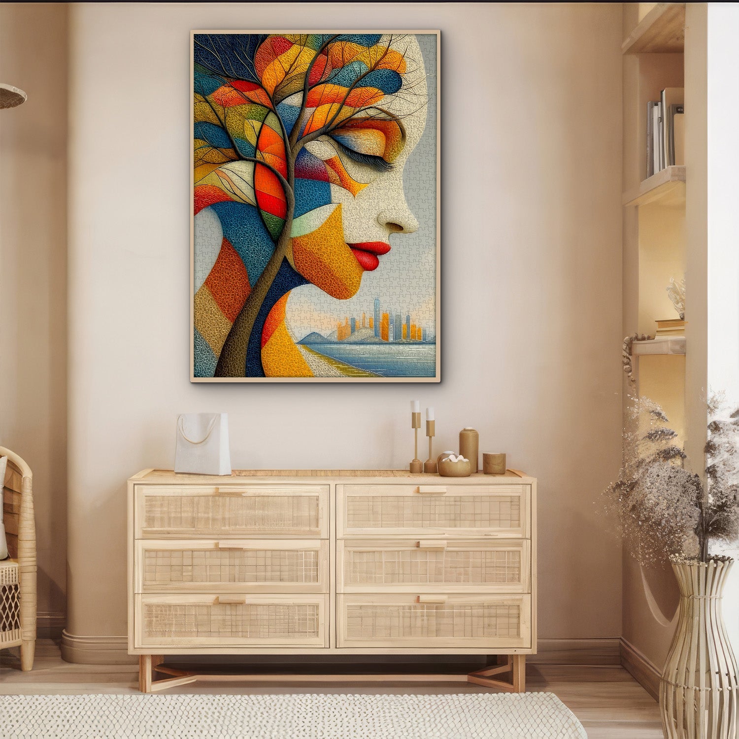 Growing Visage Jigsaw Puzzle 1000 Pieces