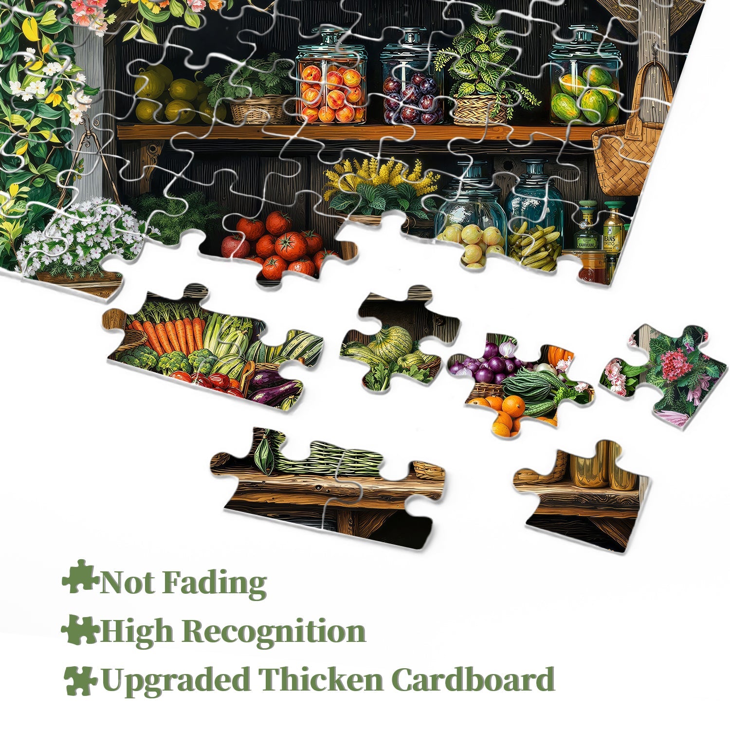 Blooms & Bounty Jigsaw Puzzle 1000 Pieces