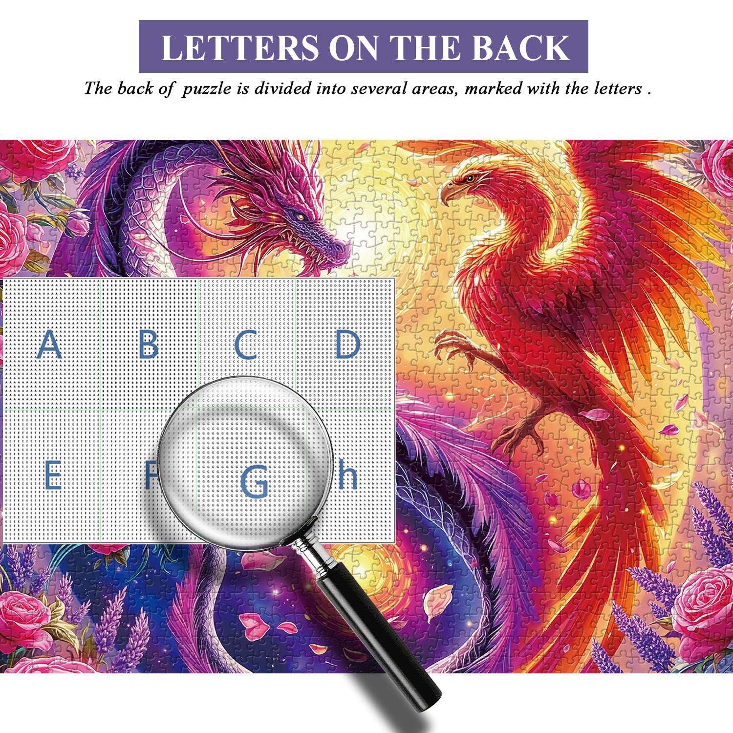 Dragon & Phoenix Jigsaw Puzzle 1000 Pieces