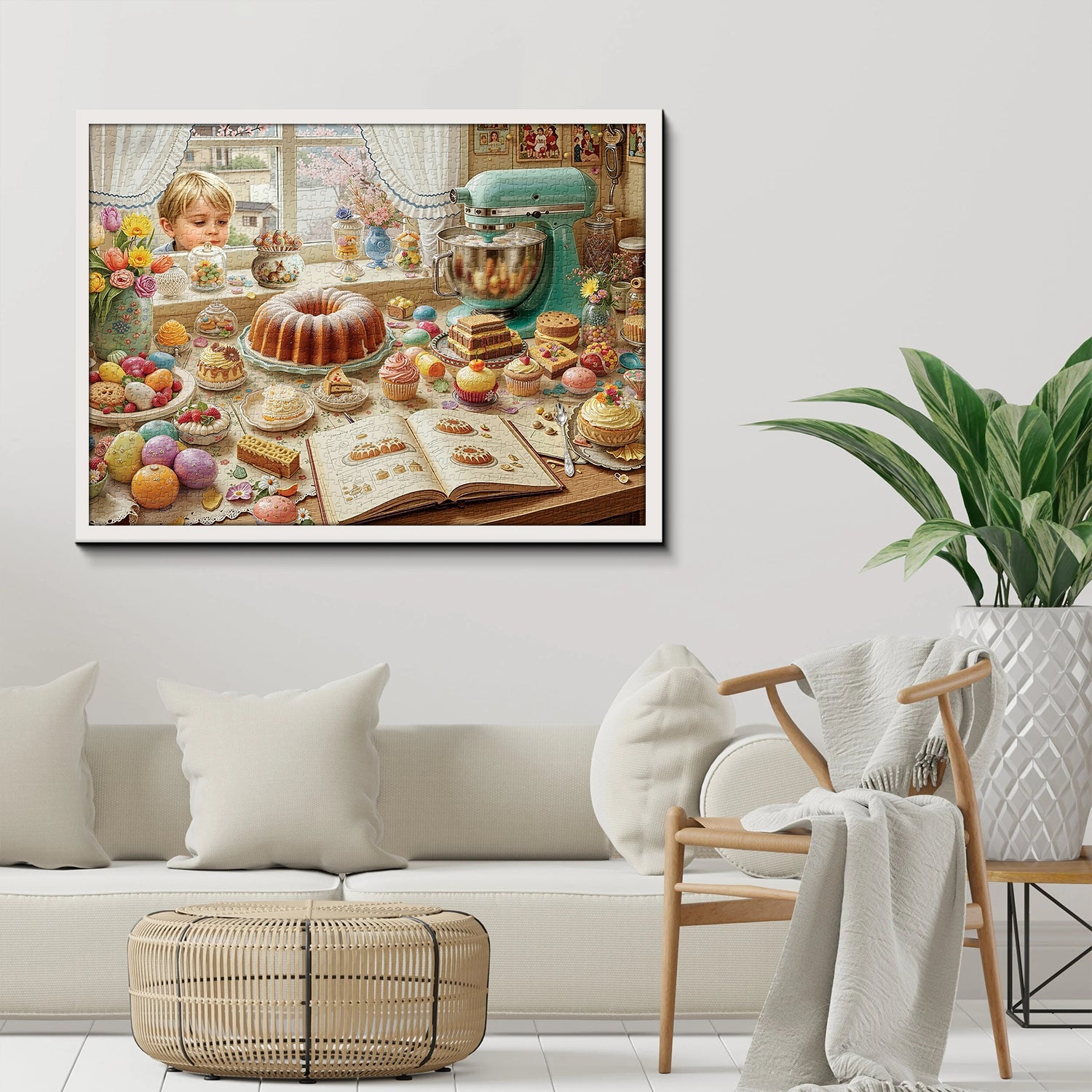 Window to Sweets Jigsaw Puzzle 1000 Pieces