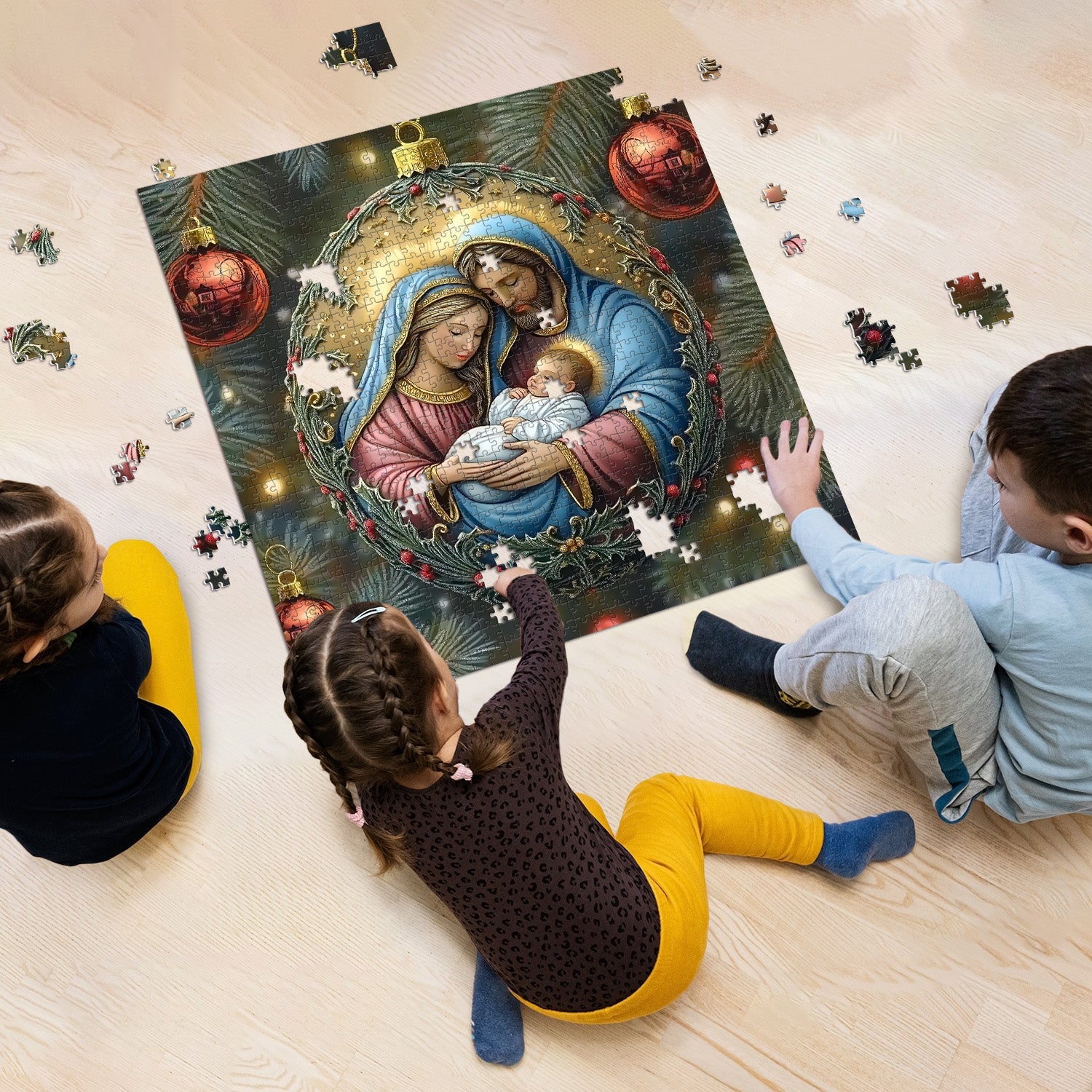 Christ is Bom Jigsaw Puzzle 1000 Pieces