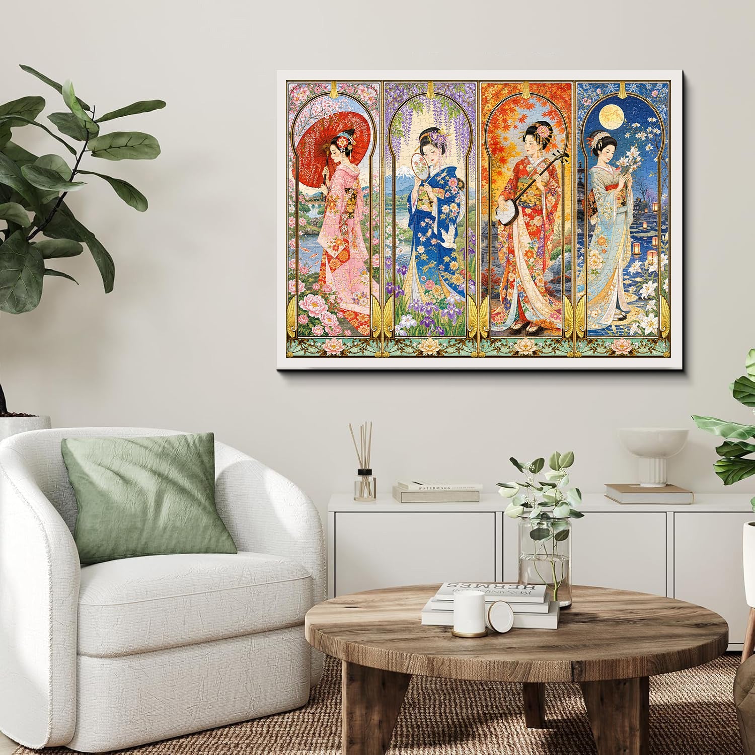 Four‑Season Maidens Jigsaw Puzzle 1000 Piece