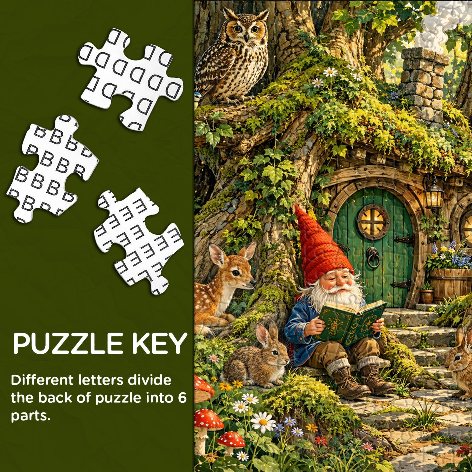 Forest Companions Jigsaw Puzzle 1000 Piece