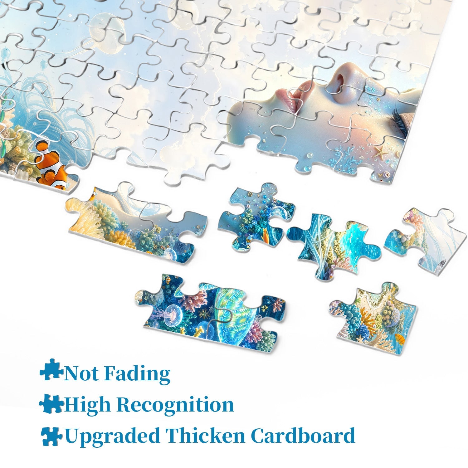 Azure Ocean Spirit Jigsaw Puzzle 1000 Piece