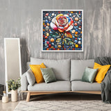 Blooming Stone Rose Jigsaw Puzzles 1000 Pieces