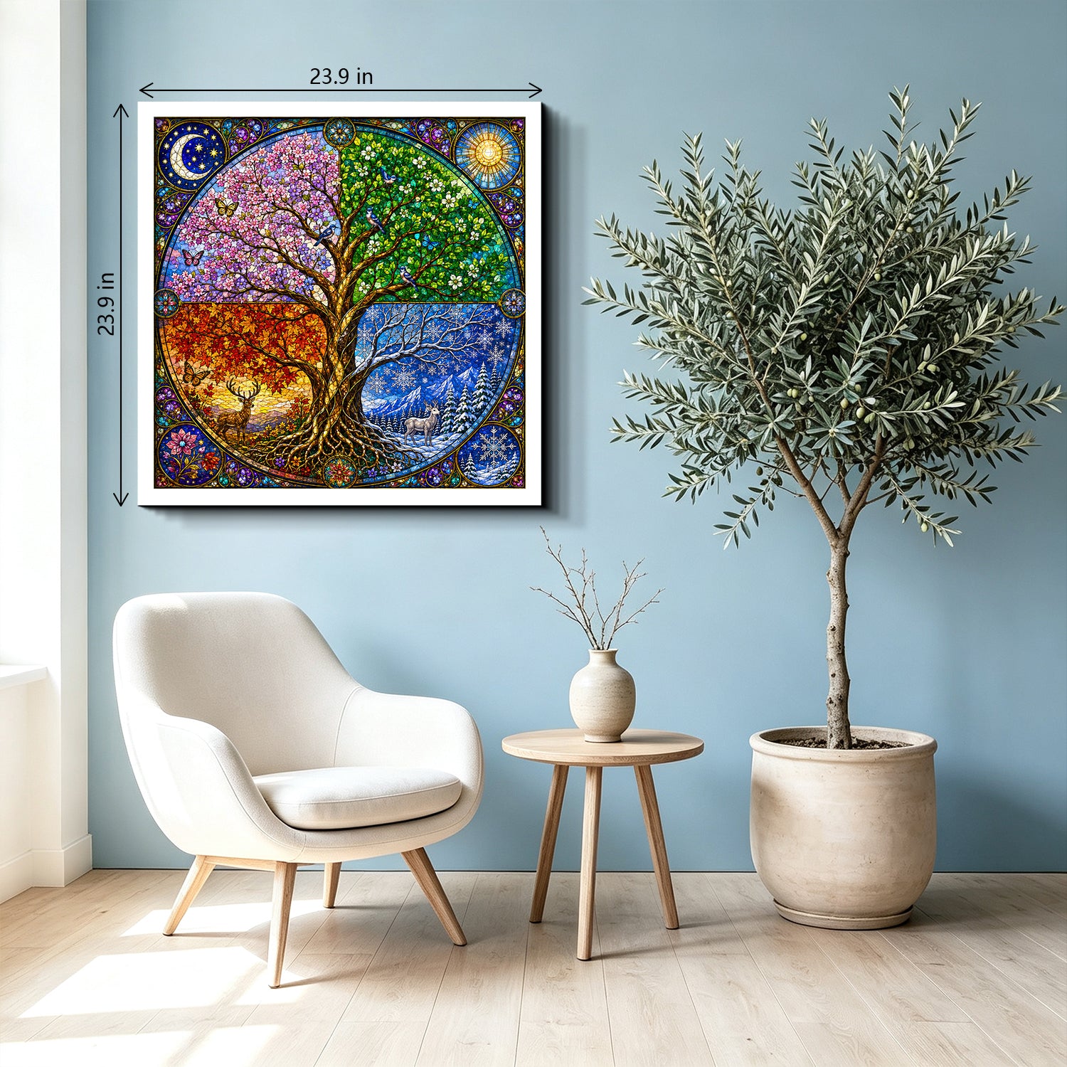Tree of the Four Seasons Jigsaw Puzzle 1000 Pieces