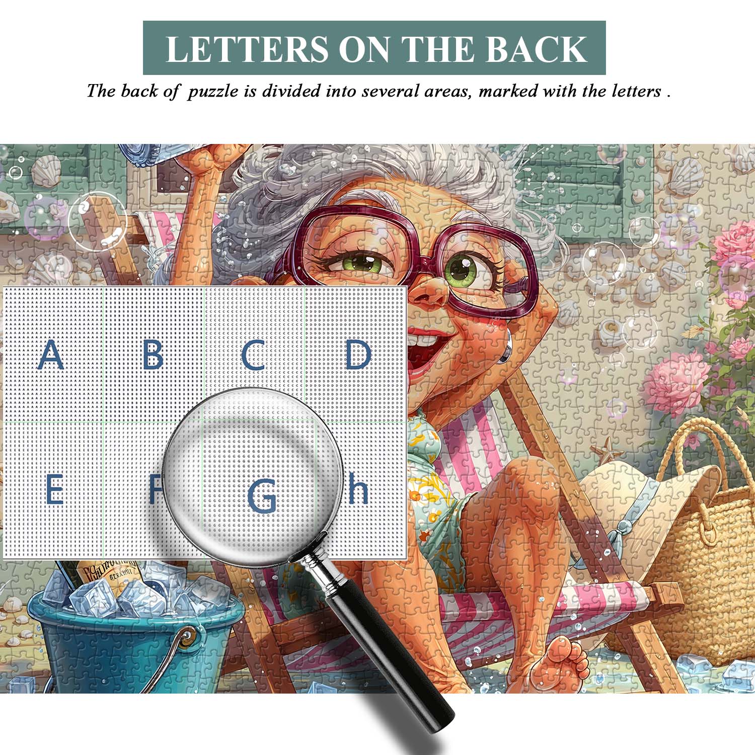 Granny’s Icy Frolic Jigsaw Puzzle 1000 Piece