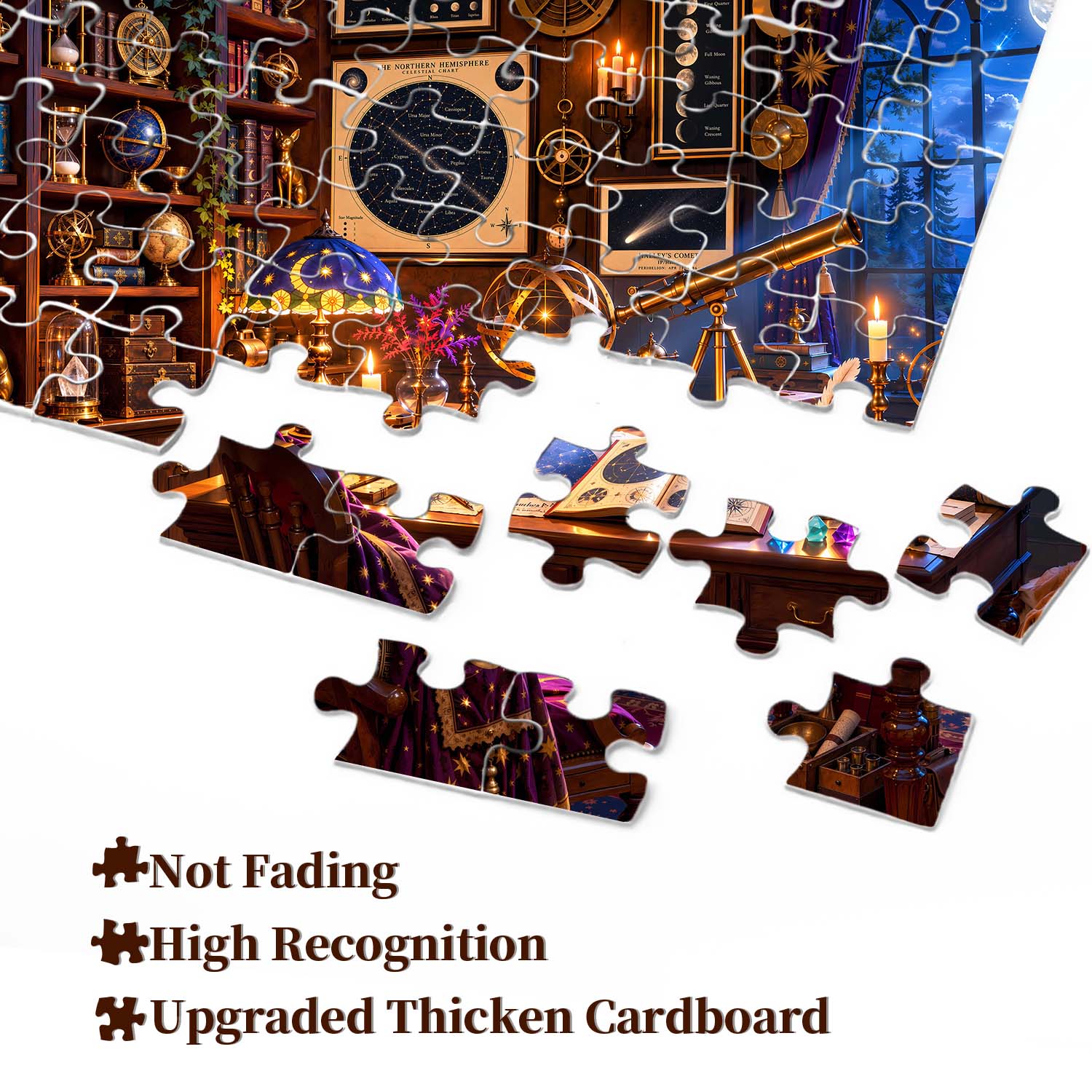 Moonlight Astronomy Studio Jigsaw Puzzle 1000 Pieces
