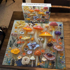 Colorful Fungi Jigsaw Puzzle 1000 Pieces