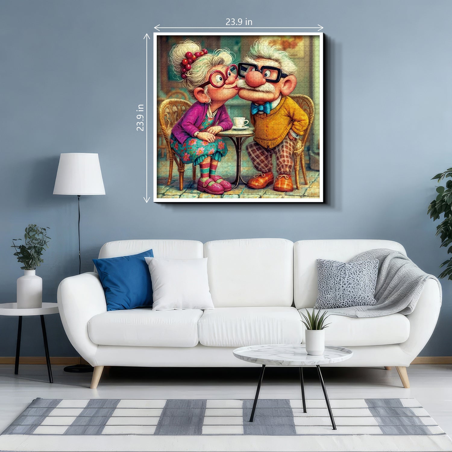 Aging Sweethearts Jigsaw Puzzle 1000 Pieces