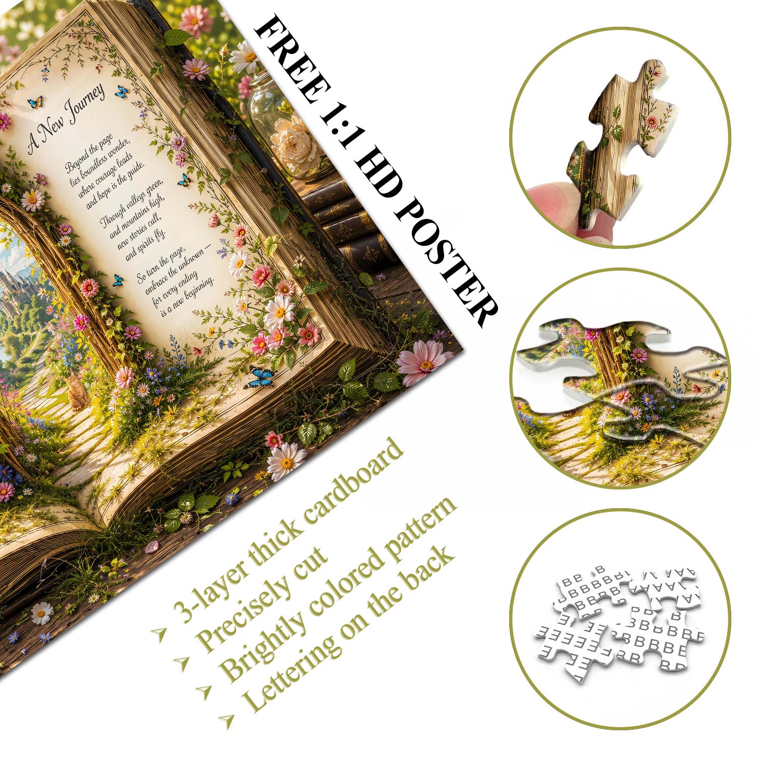 Page Wonderland Jigsaw Puzzle 1000 Piece