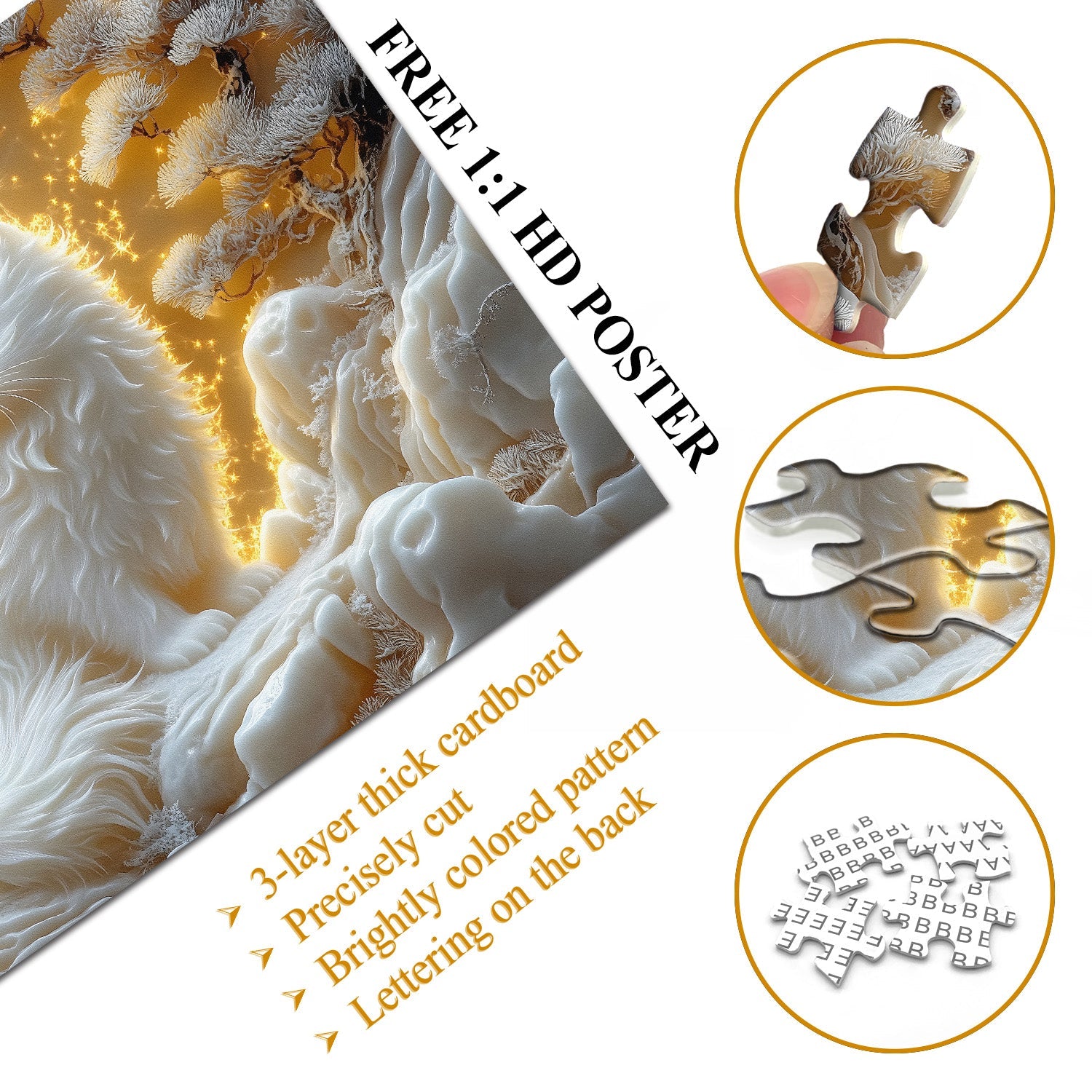 Jade & Whiskers Jigsaw Puzzle 1000 Pieces