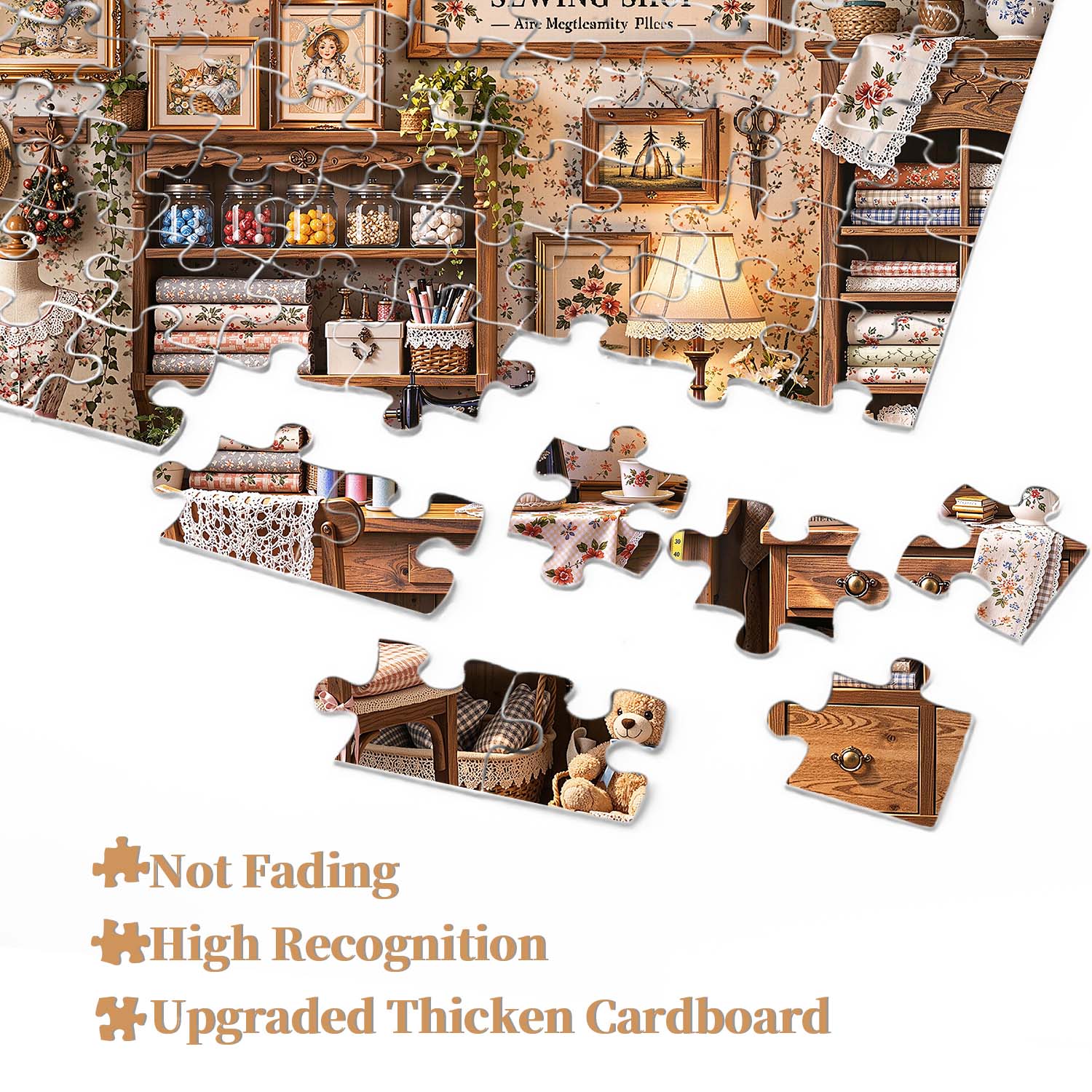Sewing Nook Jigsaw  Puzzle 1000 Piece