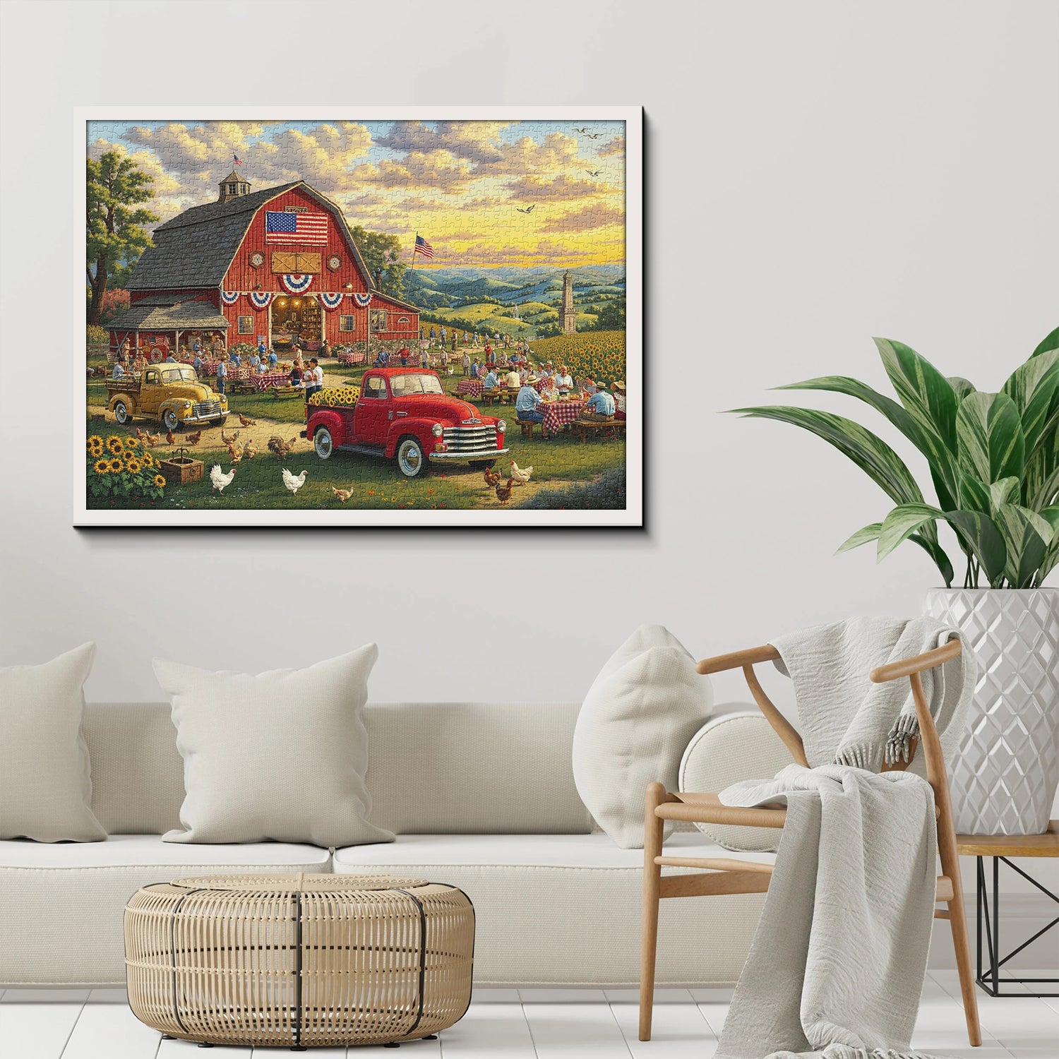 Farmside Freedom Jigsaw Puzzle 1000 Piece