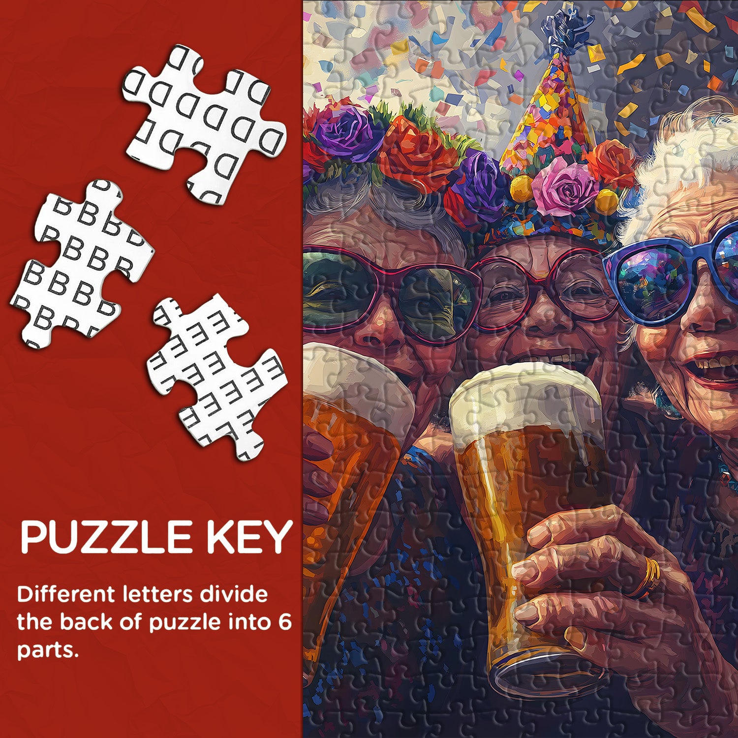 Cheers to Life Jigsaw Puzzle 1000 Pieces